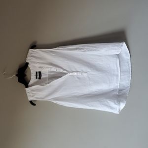 Tahari linen tank top